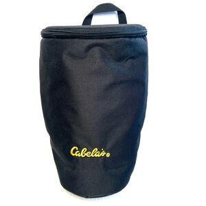 Cabela's Black Athletic  Bag zipped 11.5”